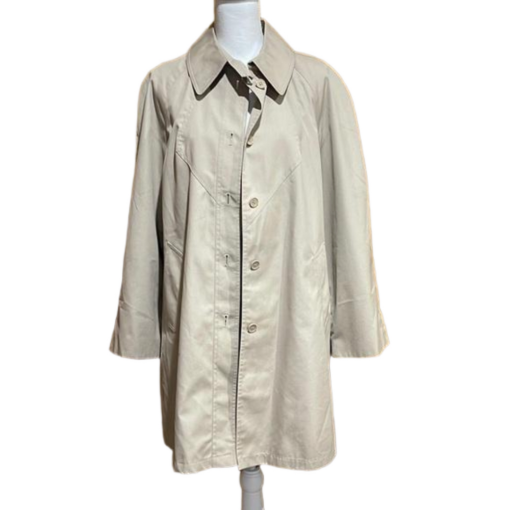 Saxton Hall Vintage Trench Coat - Euc